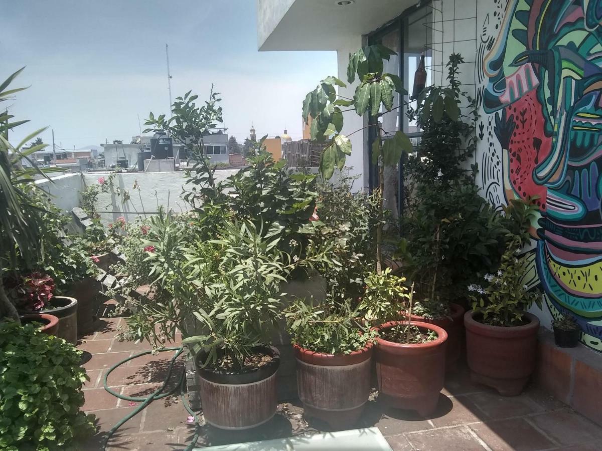 Hostal El Cascabel Cholula Exterior foto